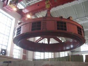 На Рыбинской ГЭС завершен очередной этап замены гидроагрегата