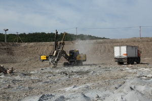 На стройплощадке Нижне-Бурейской ГЭС  развернуты буровзрывные работы