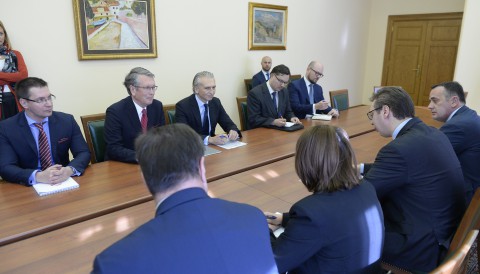 Генеральный директор «Газпром нефти» встретился с сербскими лидерами