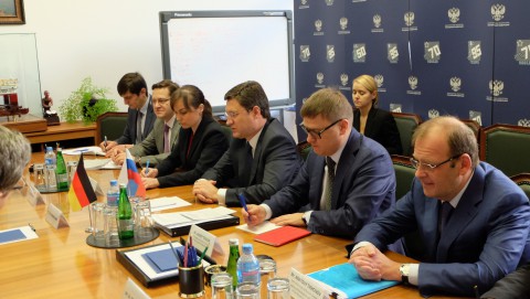 Александр Новак провел встречу с вице-канцлером Германии Зигмаром Габриэлем