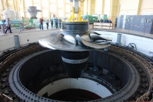 На Миатлинской ГЭС Дагестанского филиала РусГидро смонтировано новое рабочее колесо гидроагрегата № 1