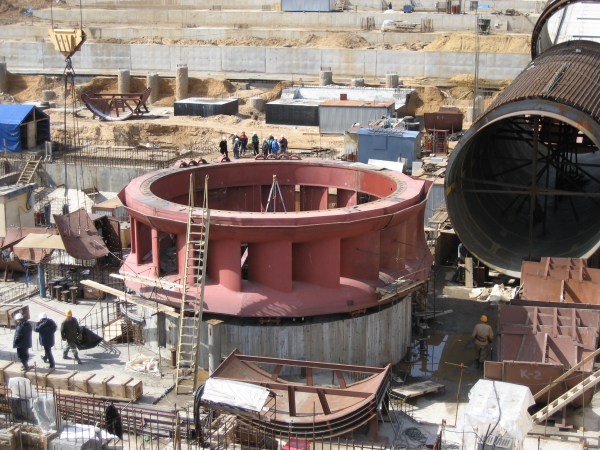 Укрупненная сборка гидроагрегатов второго пускового комплекса Загорской ГАЭС-2 начнется в третьем квартале 2013 года