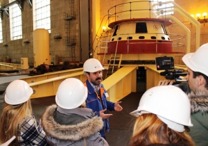 Саратовские журналисты в рамках Школы гидроэнергетика посетили  Жигулевскую ГЭС