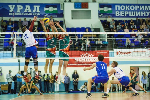 Команда «БГК» заняла первое место в чемпионате Уфы по волейболу