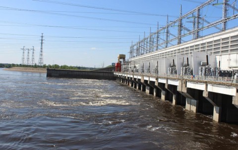 В 1 полугодии 2016 года Воткинская ГЭС выработала более 1,9 млрд кВт.ч электроэнергии