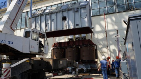 «Гидроремонт-ВКК» завершил плановый капитальный ремонт блочного трансформатора 5Т Чебоксарской ГЭС