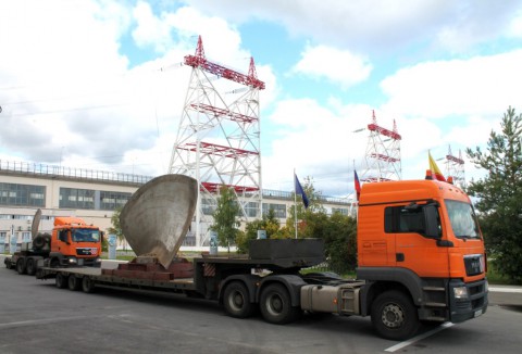 Чебоксарская ГЭС отправила рабочее колесо турбины № 13 на реконструкцию в ОАО «Силовые машины»