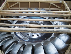 Завершена доставка рабочих колес турбин Зарамагской ГЭС-1