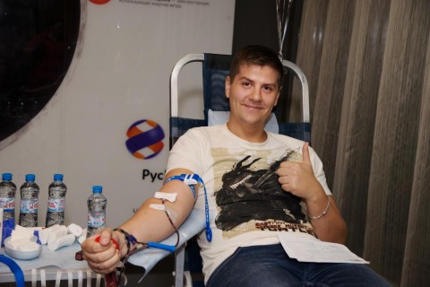 27,5 литров крови сдали доноры в рамках Дня доброго здоровья в РусГидро