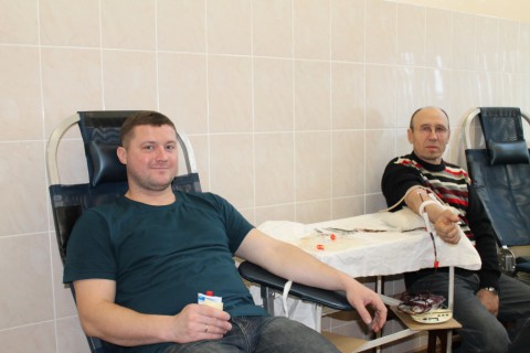25 литров крови сдали доноры на Чебоксарской ГЭС
