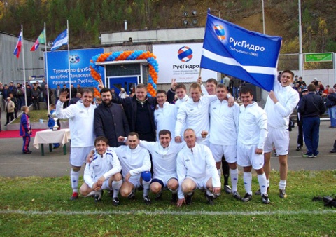 Команда РусГидро приняла участие в футбольном турнире в честь 700-летия Сергия Радонежского