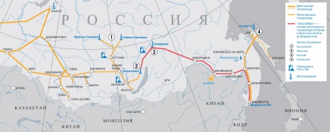 Освоение газовых ресурсов иформирование газотранспортной системы наВостоке России