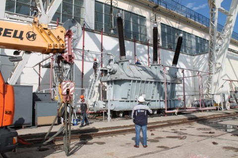 На Чебоксарской ГЭС завершился плановый ремонт блочного трансформатора 2Т