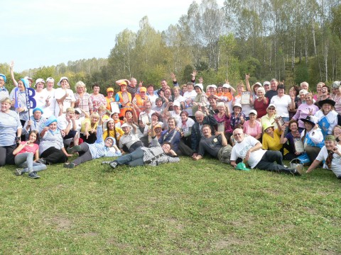 Ветераны Южно-Кузбасской ГРЭС победили в городском турслете