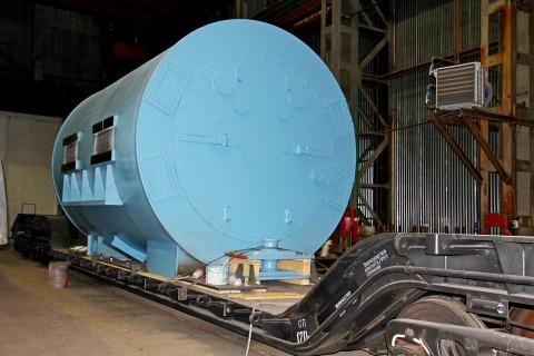 ЭЛСИБ (Новосибирск) отгрузил статор турбогенератора для ТЭЦ Новолипецкого металлургического комбината